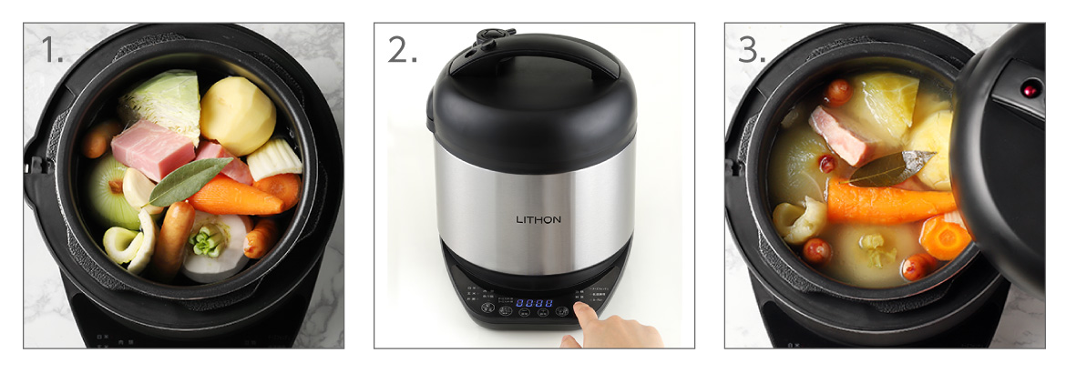 LITHON-万能電気圧力鍋