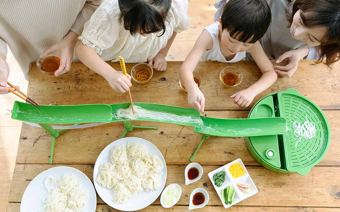 【チョコプラ✖️ドンキコラボ】自分素麺　本格的なそうめん流し器